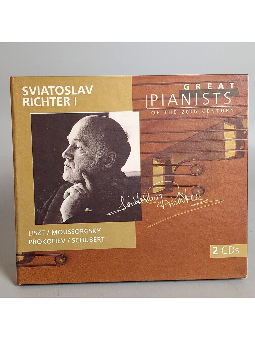 Sviatoslav Richter I Great Pianists of the 20th Century 2 CD Liszt Moussorgsky